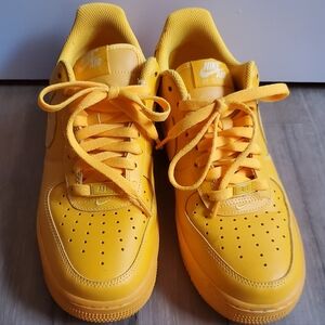 Nike Womens Bright Orange Air Force